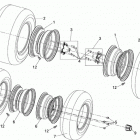 DS 250 07- wheels and tires