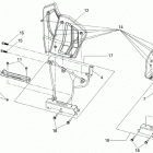 DS 250 09- front bumper and footrests north america, inte...