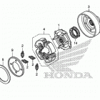 TRX420FA2 Муфта стартера