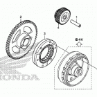 TRX420FA2 Пусковой механизм