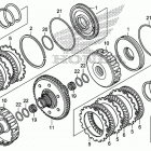 TRX420FA2 Сцепление