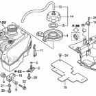 TRX680FA Топливный бак
