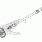 TRX680FA Вал ведущий
