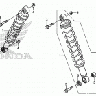 TRX680FA Передние аммортизаторы