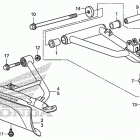 TRX680FA Передняя подвеска