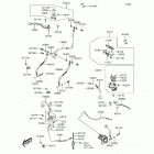 Brute Force 300 (KVF300-CHF) Главный тормозной цилиндр