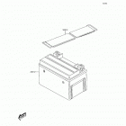 KFX50 (KSF50-BHF) Аккумулятор