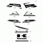 Brute Force 300 (KVF300-CHF) Decals(green)