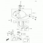 KFX50 (KSF50-BHF) Топливный бак