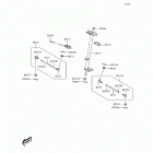 KFX90 (KSF90-AHF) Рулевой вал
