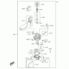KFX50 (KSF50-BHF) Карбюратор