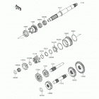 Brute Force 750 4x4i EPS (KVF750-HHF) Трансмиссия