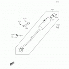 KFX90 (KSF90-AHF) Глушитель