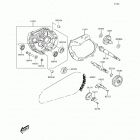 KFX90 (KSF90-AHF) Шестерни   /  вилки переключения