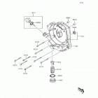 KFX90 (KSF90-AHF) Крышки двигателя