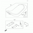KFX50 (KSF50-BHF) Сиденье