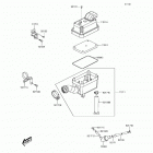 KFX90 (KSF90-AHF) Воздухозаборник