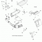 A16DAE87AL  900 ACE EFI EPS Engine, exhaust system