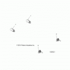 A16SAA57N1 450 HO 2X4 MD Лампа фары