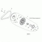 A16DAA32A1/A7 ACE 325 EFI Вторичная муфта сцепления