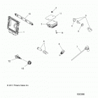 A16SVE95NM/AN2 SCRAMBLER 1000 MD Electrical, switches, sensors, ecu and control mod...