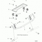 A16DAE87AL  900 ACE EFI EPS Suspension, stabilizer bar, front