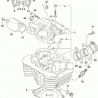 LT F400F Cylinder head (lt-f400fl5 p33)