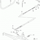 LT F400F Задний тормоз