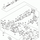 LT A500X,XZ Редуктор передний