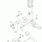 LT F400F Suspension arm (lt-f400fl5 p33)