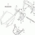 LT A750X,Z Handle cover (lt-a750xl5 p28)