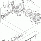 LT A500XP,Z Редуктор задний