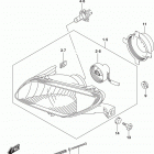 LT A500X,XZ Headlamp (lt-a500xzl5 p33)