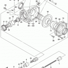 LT A750X,Z Редуктор задний