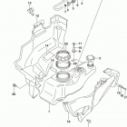 LT A500X,XZ Топливный бак
