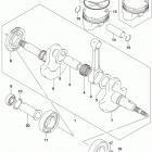 LT F400F Коленвал