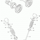 LT A750XP,Z Распределительный вал  /  клапана