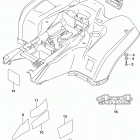 LT A500XP,Z Rear fender (lt-a500xpzl5 p33)