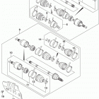 LT A400F,Z Передний привод