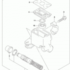 LT A400F,Z Главный тормозной цилиндр
