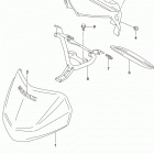 LT A500X,XZ Handle cover (lt-a500xl5 p33)