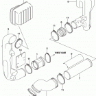 LT A750X,Z Belt cooling duct