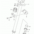 LT A500X,XZ Рулевой вал