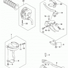 LT A750X,Z Рулевые переключатели