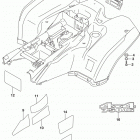 LT A750X,Z Rear fender (lt-a750xl5 p28)