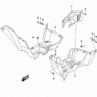 LT A500X,XZ Mudguard