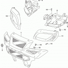 LT A500X,XZ Front grille (lt-a500xzl5 p28)