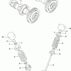 LT A750X,Z Распределительный вал  /  клапана