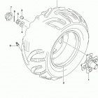 LT A750X,Z Rh rear wheel