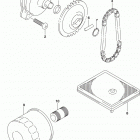 LT A750X,Z Масляный насос